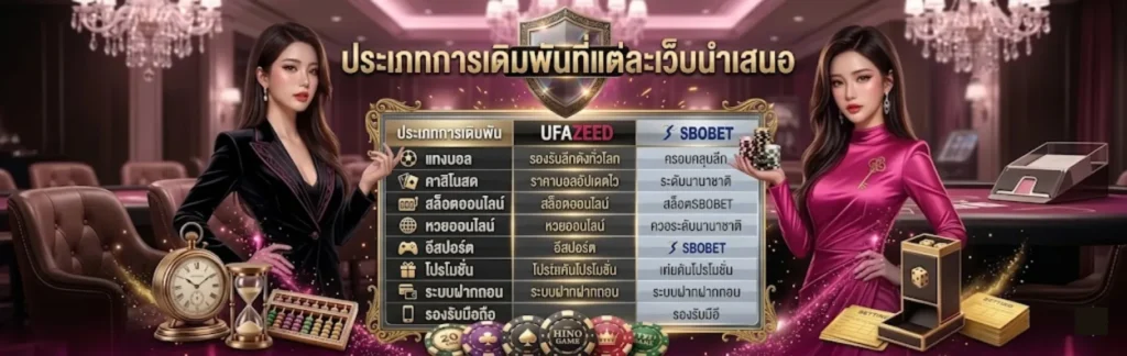 UFAZEED vs SBOBET